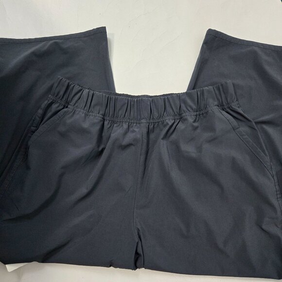 Title Nine Women's Size L Slaycation 2.0 Cropped Pants Charcoal Gray UPF 50 - Picture 5 of 8